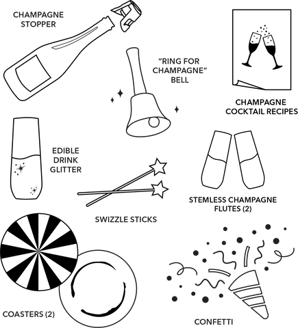 Branded Champagne Kit
