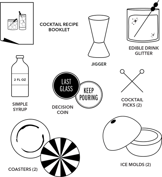 Cocktail Kit Olive Green Pinch Provisions