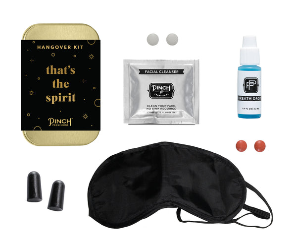 Hangover Kit | Black - That's the Spirit – Pinch Provisions