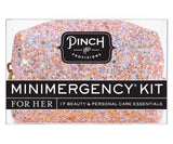 Rosé Glitter Minimergency Kit