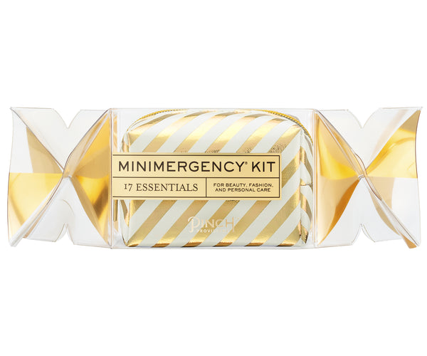 Pinch Provisions Moonstone Glitter Minimergency Kit, for Her, Includes 17  Must-Have Emergency Essential Items, Compact, Multi-Functional Pouch, Gift