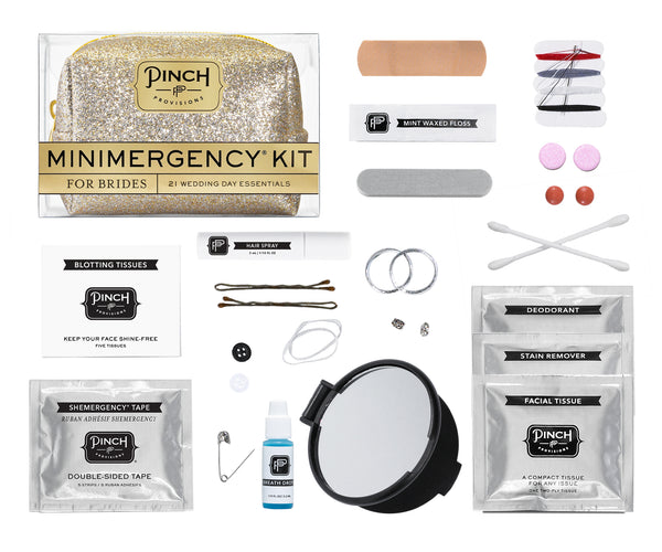Minimergency® Kit for Brides by Pinch Provisions® — Elope 253