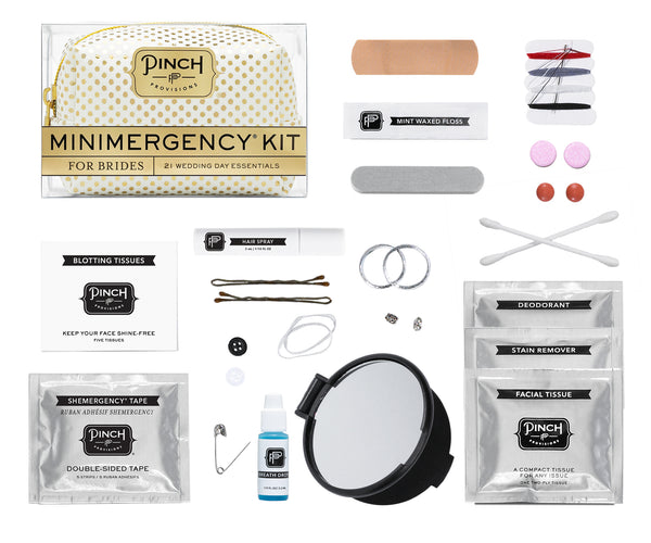 Minimergency Kit for Brides – Pinch Provisions