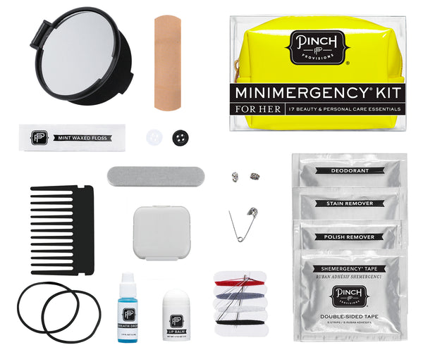 Pinch Provisions Minimergency Kit for Her in Very Cherry Coral