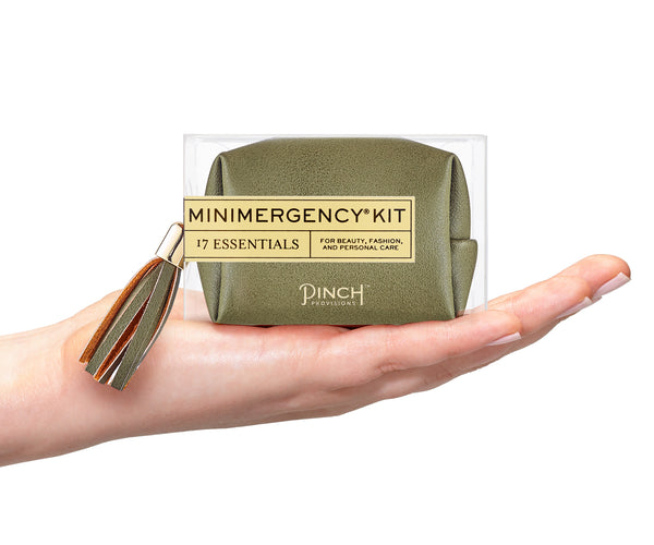 Pinch Provisions Minimergency Kit for Her, Vegan Blush, Includes 17  Must-Have Emergency Essential Items, Compact, Multi-Functional Pouch, Gift  for