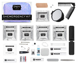 Periwinkle Glitter Shemergency Kit