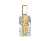 Silver Woven Minimergency Charm