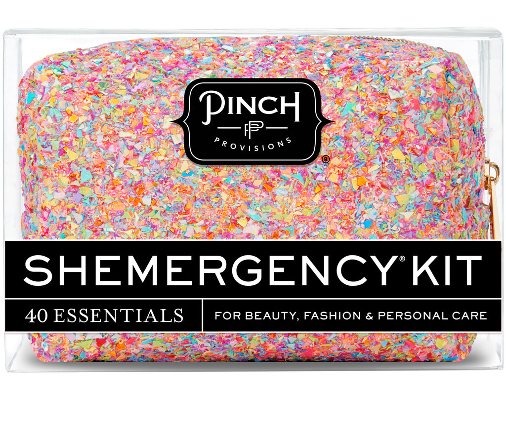 Neon Multi Glitter Shemergency Kit