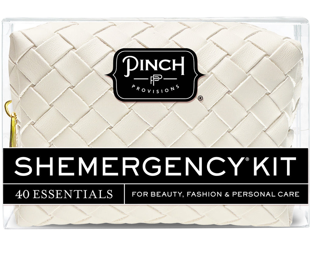 Woven Shemergency Kit | Ivory
