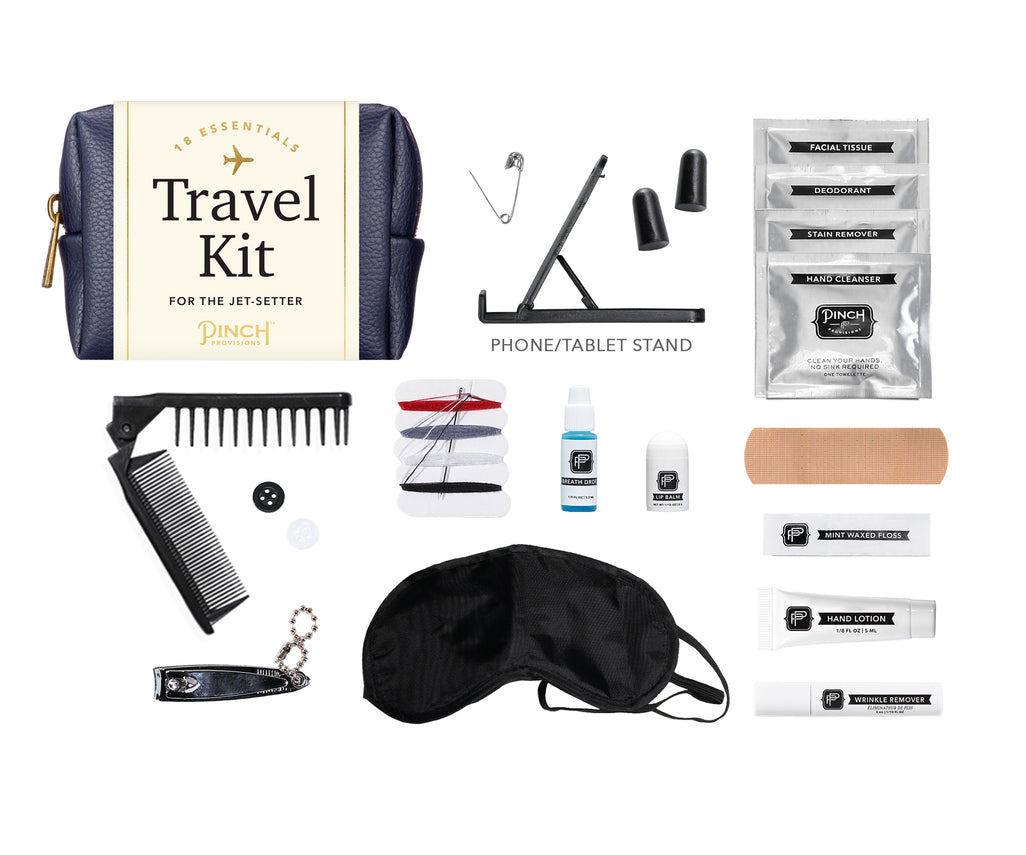 Travel Kit Sign Vegan Leather Travel Kit – Pinch Provisions