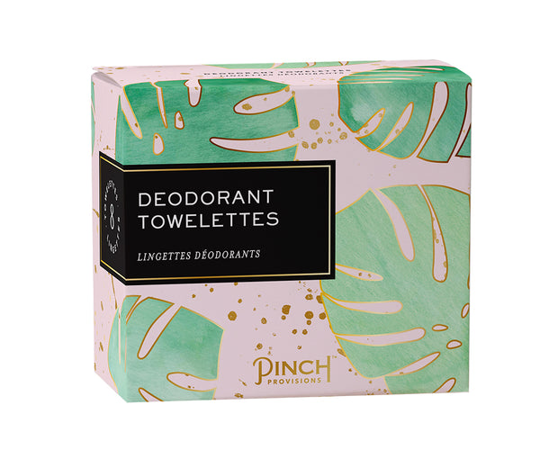 Deodorant Towelettes – Pinch Provisions