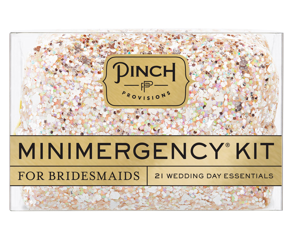 Pinch Provisions Minimergency Kit for Bridesmaids, Includes 21 Emergency  Wedding Day Must-Have Essentials, Perfect Bridal Shower and Bridesmaids