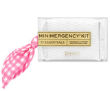 WHITE BASKETWEAVE PINK GINGHAM