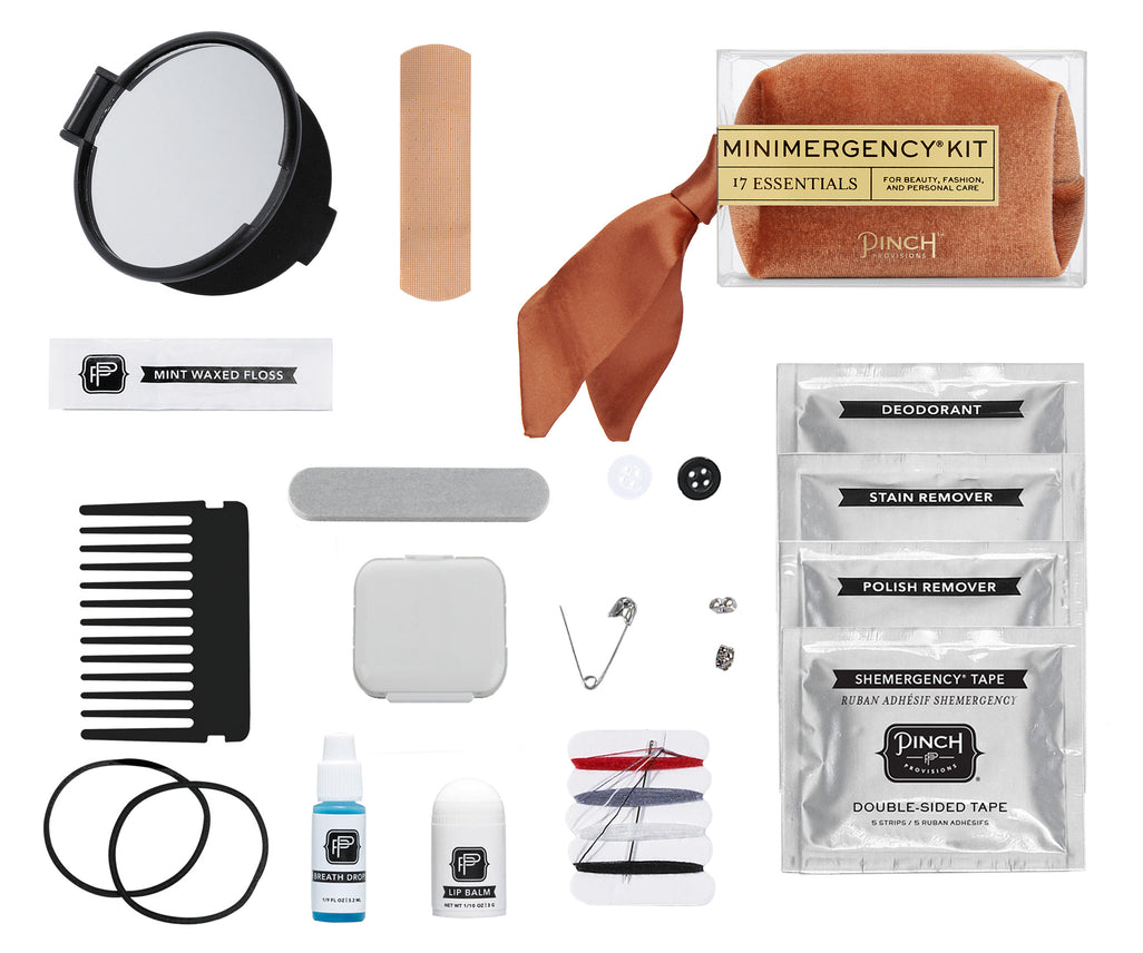 Pinch Provisions Velvet Minimergency Kit for Her, Includes 17