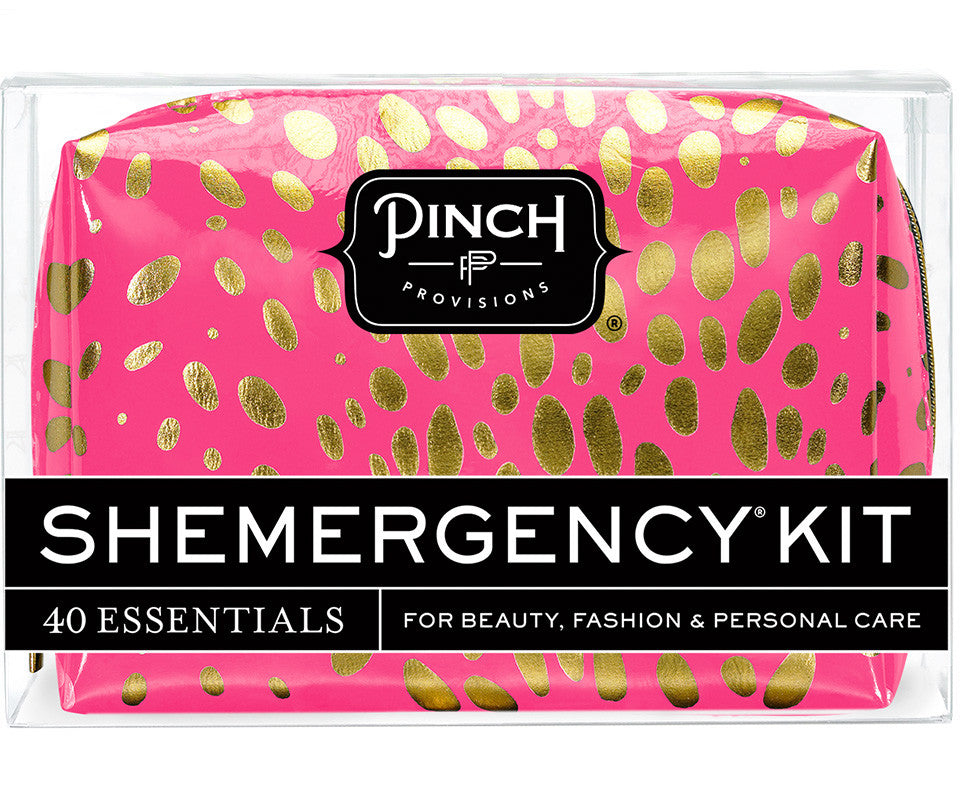 Pinch Provisions Minimergency Kit, For Her, Includes 17 Must-Have Emergency  Essential Items, Compact, Multi-Functional Pouch, Gift for Parties and  Birthdays (Rose Gold)