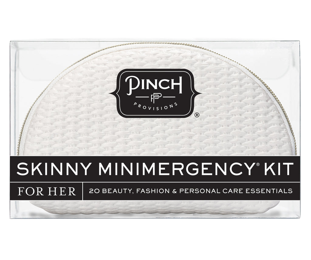 Basketweave Skinny Minimergency Kit