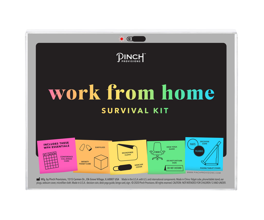 Branded Work From Home Survival Kit – Pinch Provisions